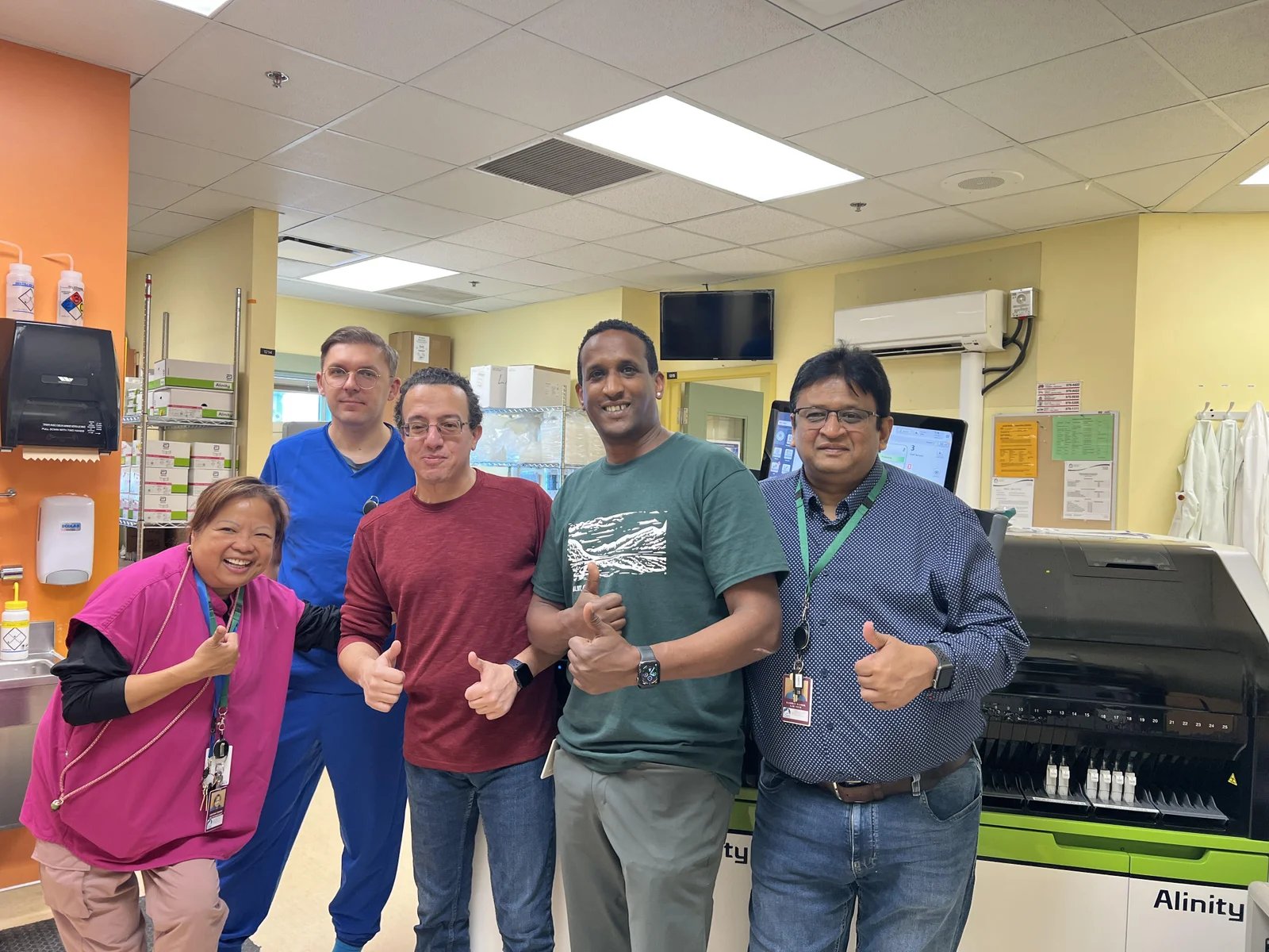 Modern medical laboratory 1